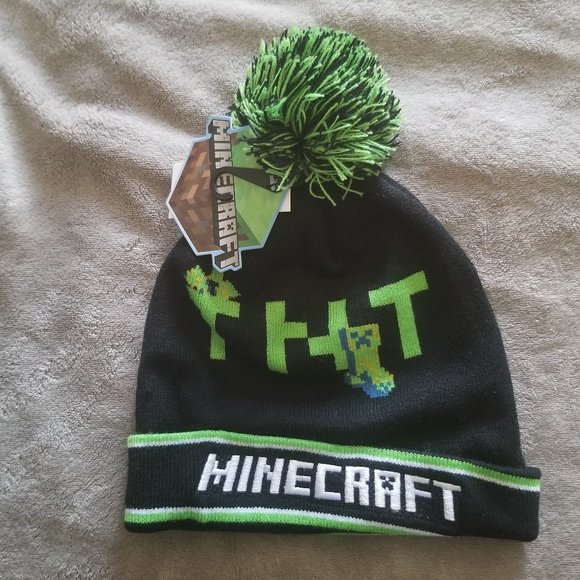 Minecraft TNT Creeper toque (hat) - Picture 1 of 3
